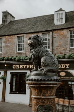 The Greyfriars Bobby statue, Edinburgh