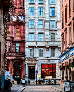 A Glasgow city street