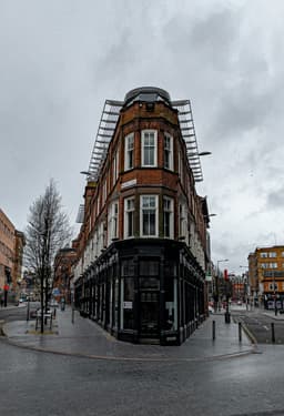 The Flat Iron building, Leicester's Cultural Quarter