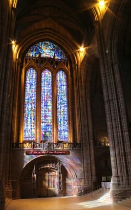 Inside Liverpool Cathedral