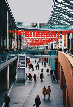 Shoppers at Liverpool One