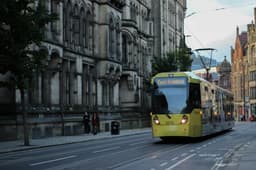 A Manchester Metrolink tram