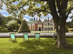 The grounds of Bletchley Park