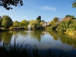 The pond at Bletchley Park