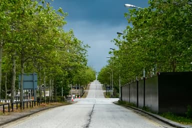 One of Milton Keynes' grid roads