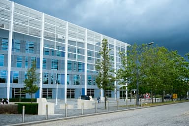 A modern office building in Milton Keynes
