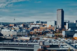 The Sheffield skyline
