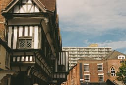 A timber-framed building, Southampton's Old Town