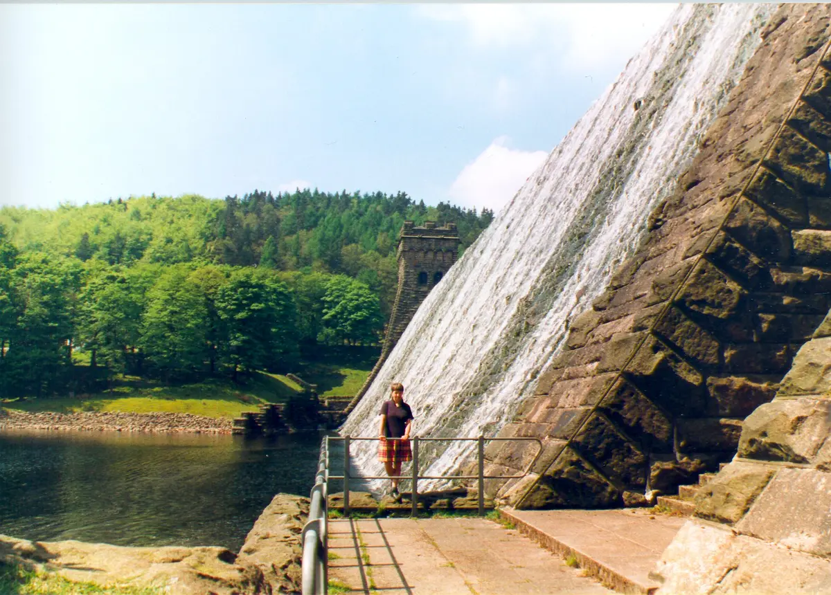 The Derwent dam in the Peak District