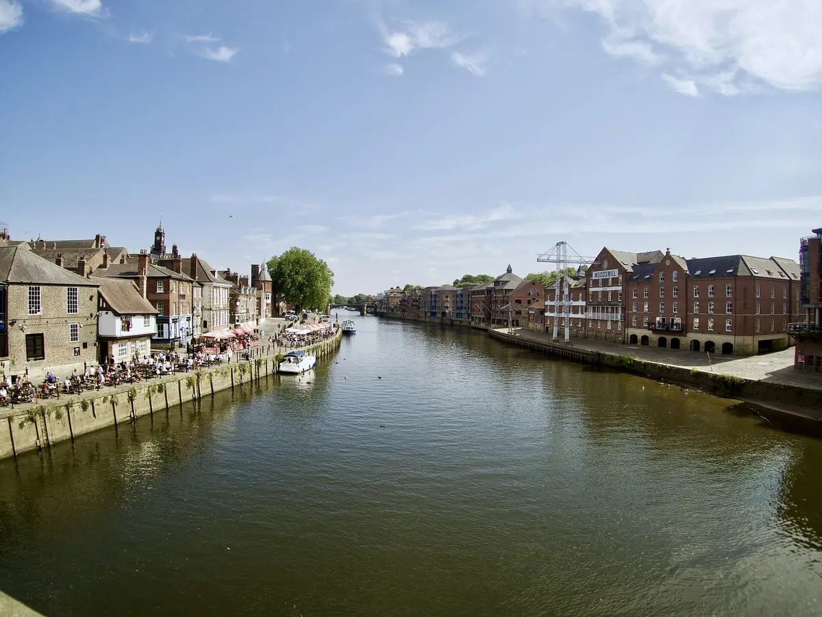 The River Ouse seen from Ouse Bridge